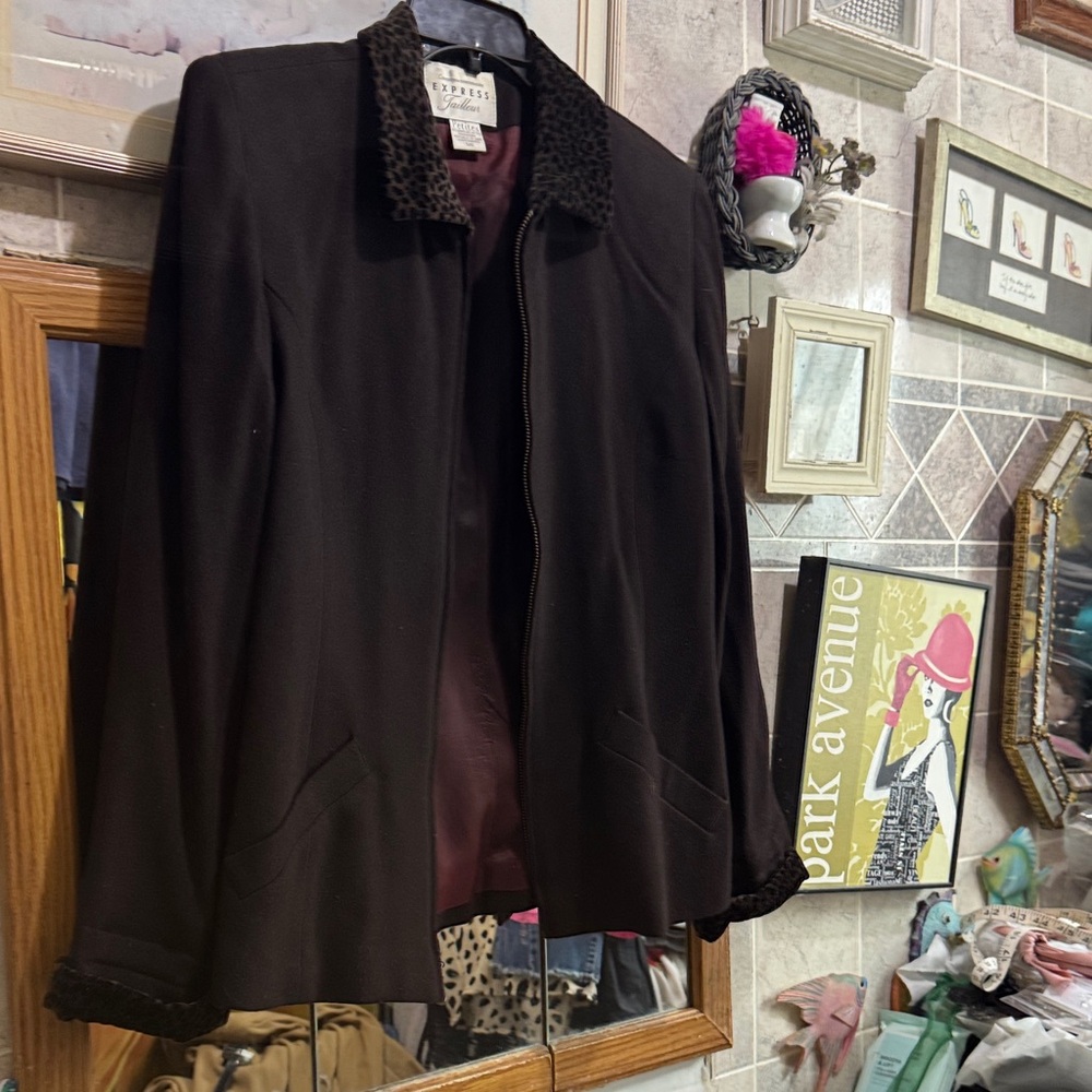 Express compagnie internationale tailleur jacket